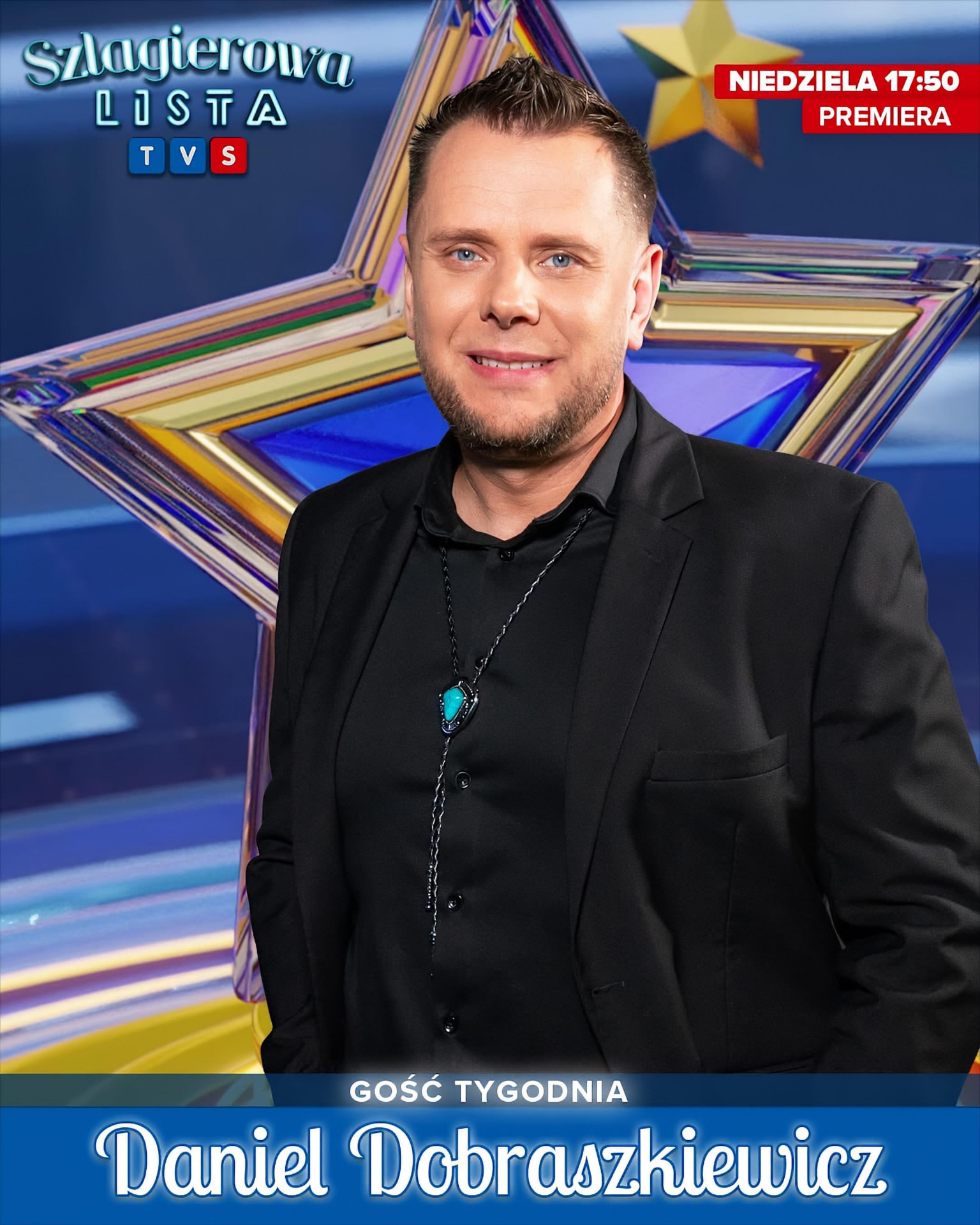 Daniel Dobraszkiewicz — Gość Tygodnia w Szlagierowej Liście TVS
